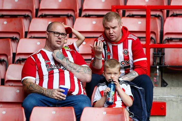 Fans Sheffield Utd — Foto Stock