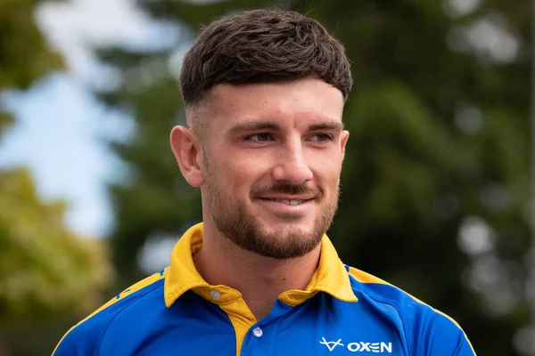 Liam Tindall #29 of Leeds Rhinos arrives at Headingley Stadium ahead of today's game 