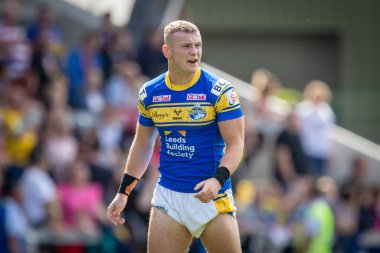Harry Newman #3 of Leeds Rhinos during the game 