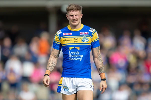 Liam Sutcliffe Του Leeds Rhinos Κατά Διάρκεια Του Παιχνιδιού — Φωτογραφία Αρχείου