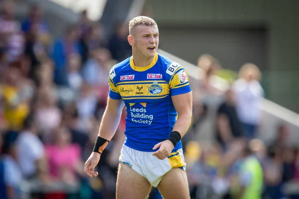 Harry Newman #3 of Leeds Rhinos during the game 