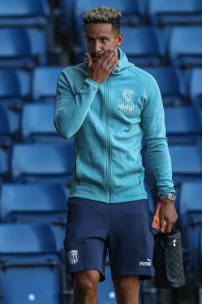 Callum Robinson West Bromwich Albion Arrives Game Prior Kick — Stockfoto