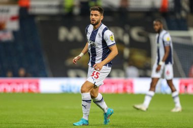 Okay Yokuslu #35 of West Bromwich Albion during the game