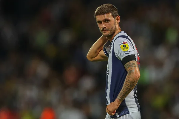 John Swift West Bromwich Albion Looks Dejected Full Time Whistle — Foto Stock