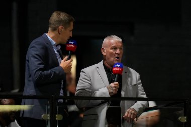 Tigers heroes Michael Dawson and Dean Windass were pundits for Sky Sports at the game tonight 