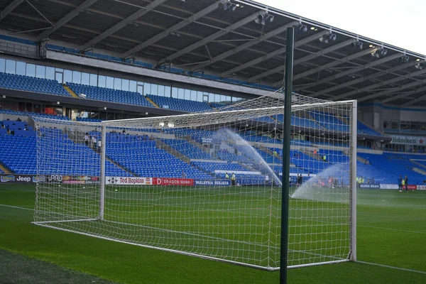General View Cardiff City Stadium Venue Tonights Carabao Cup Match — Stockfoto