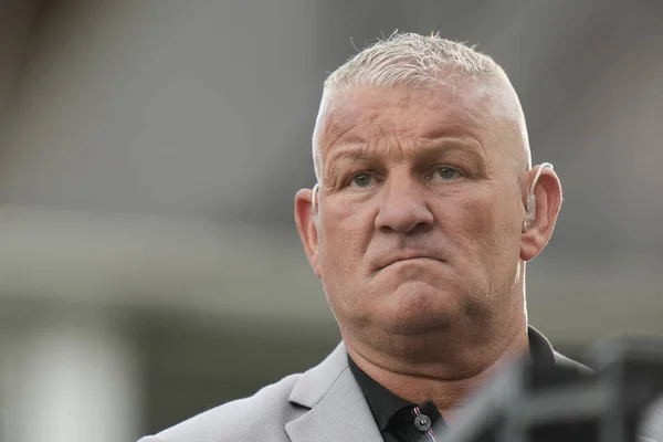 Former Tiger Dean Windass Working Sky Sports Covering Game — Stockfoto