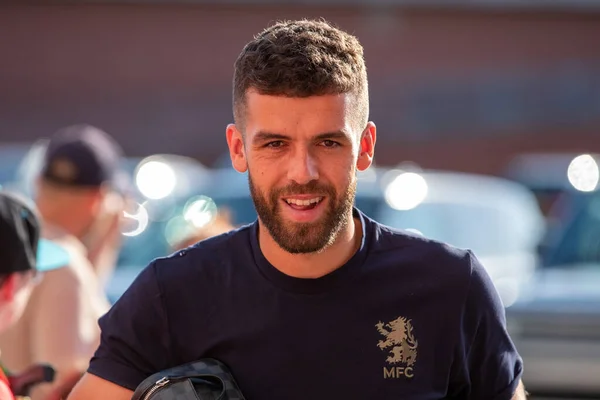 Tommy Smith Middlesbrough Arrives Riverside Stadium Ahead Evening Game — Stockfoto