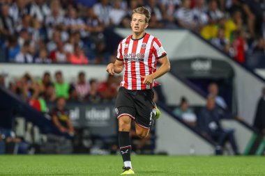 Sander Berge #8 of Sheffield United during the game 