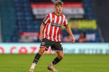 Oliver Arblaster #30 of Sheffield United during the game 
