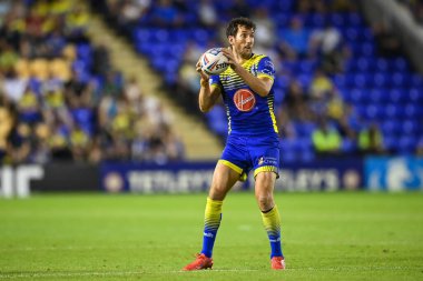 Stefan Ratchford #1 of Warrington Wolves in action