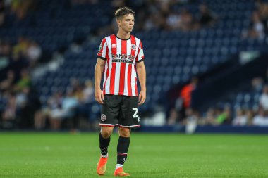 James McAtee #28 of Sheffield United during the game