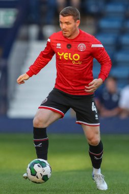 John Fleck #4 of Sheffield United warms up ahead of kick off