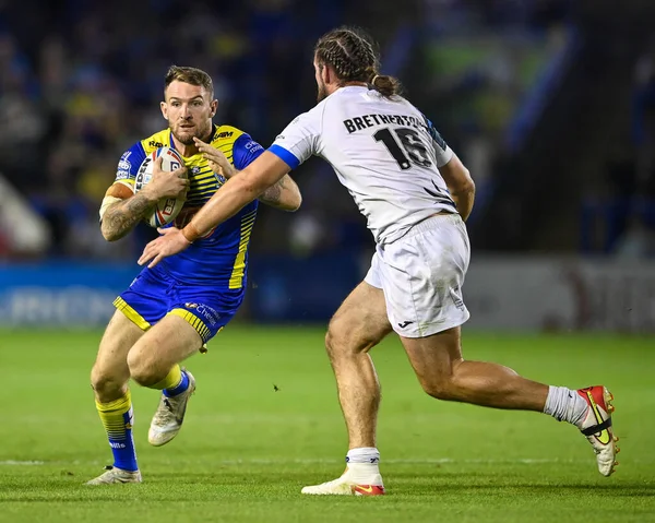 Daryl Clark Warrington Wolves Makes Break — Stock fotografie