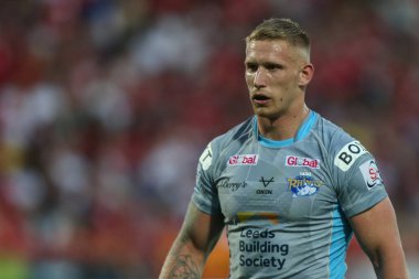 Mikolaj Oledzki #8 of Leeds Rhinos during the game 