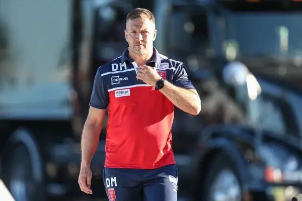 Danny Mcguire Head Coach Hull Prior Kick —  Fotos de Stock