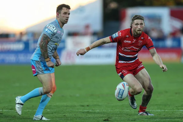 Ethan Ryan #23 of Hull KR  runs for a loose ball