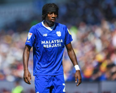 Jaden Philogene-Bidace #25 of Cardiff City  during the game