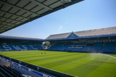 General view inside of Hillsborough Stadium, home of Sheffield Wednesday