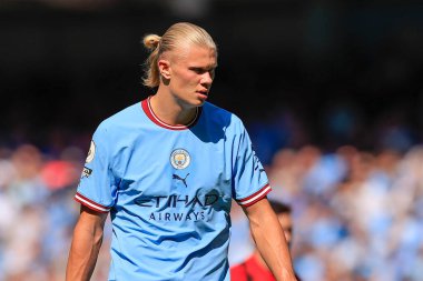 Erling Haaland #9 of Manchester City 