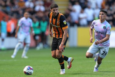 Tobias Figueiredo #6 of Hull City in action during the game 