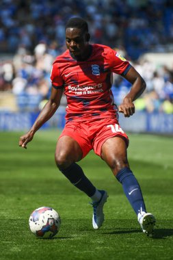 Jonathan Leko #14 of Birmingham City  in action during the game 