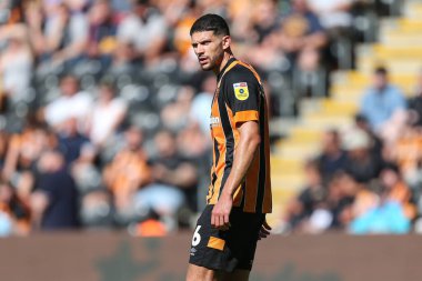 Tobias Figueiredo #6 of Hull City during the game