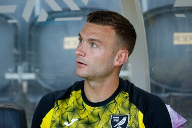 Ben Gibson #6 of Norwich City 