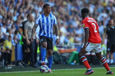Liam Palmer #2 of Sheffield Wednesday controls the ball