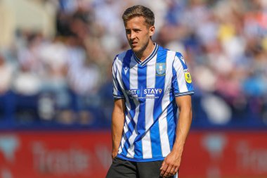 Will Vaulks #4 of Sheffield Wednesday during the game 