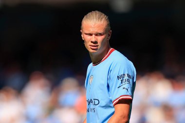 Erling Haaland #9 of Manchester City 