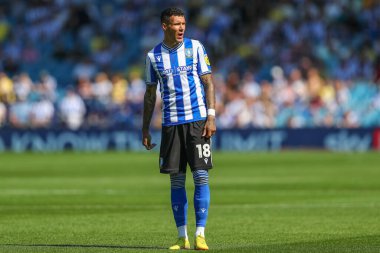 Marvin Johnson #18 of Sheffield Wednesday during the game