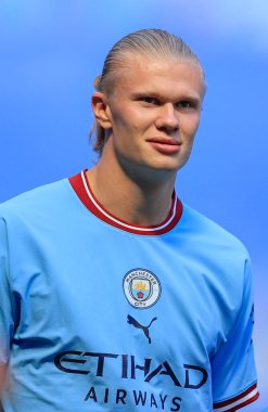 Erling Haaland #9 of Manchester City 