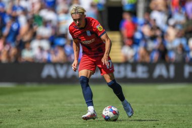 Przemys?aw P?acheta #17 of Birmingham City  in action during the game 