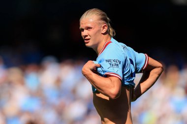 Erling Haaland #9 of Manchester City 