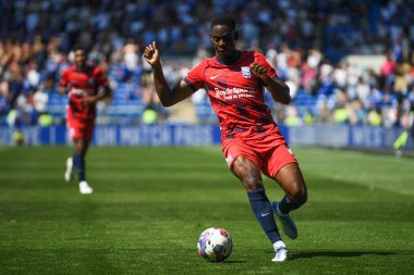 Jonathan Leko #14 of Birmingham City  in action during the game 