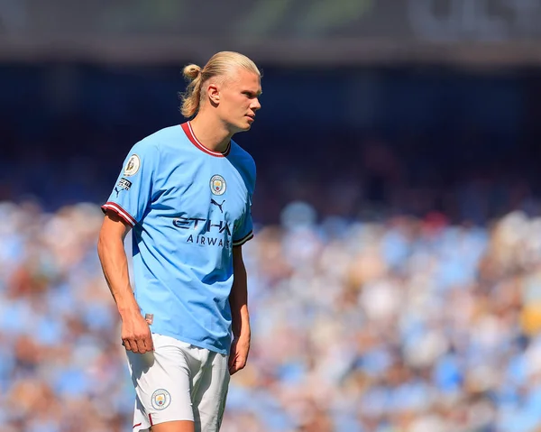 Erling Haaland Manchester City – stockfoto