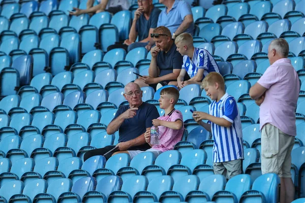 Fans Sheffield Wednesday Arrive Game Prior Kick — ストック写真