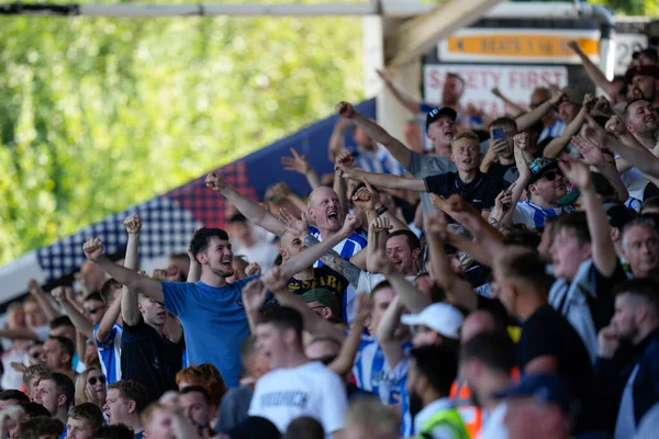 Huddersfield Town Fans Celebrate Side Took Lead Late First Half — ストック写真