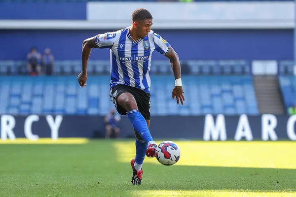 Liam Palmer #2 of Sheffield Wednesday controls the ball