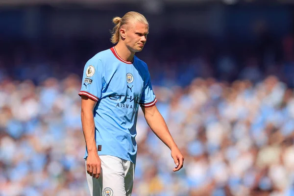 Erling Haaland Manchester City — Foto Stock