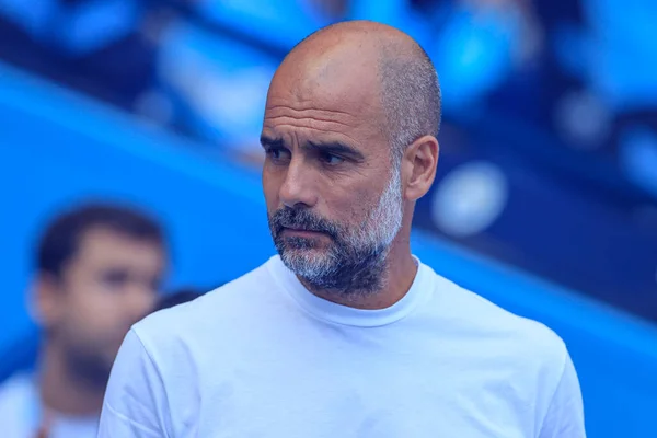 Pep Guardiola the Manchester City manager    