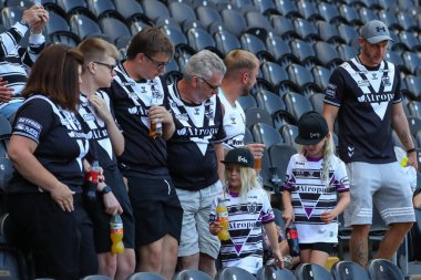 Hull FC fans inside the MKM. Stadium