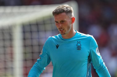 Dean Henderson #1 of Nottingham Forest during the game 