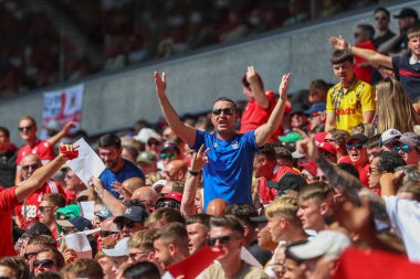 Nottingham Forest fans during the game 