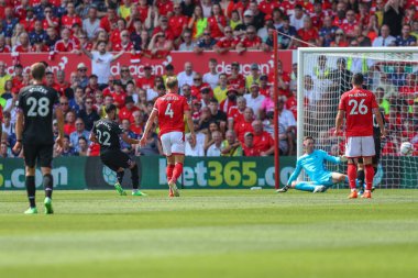 Sad Benrahma #22 of West Ham United scores a goal to make it 0-1 which is later ruled out  