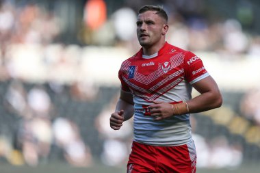 Matty Lees #10 of St Helens during the game 