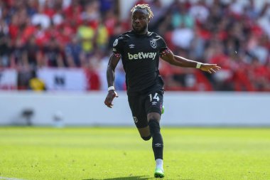 Maxwel Cornet #14 of West Ham United during the game 