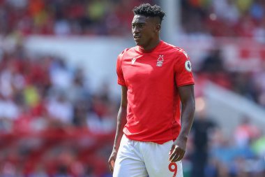 Taiwo Awoniyi #9 of Nottingham Forest during the game 