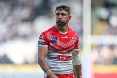 Tommy Makinson #2 of St Helens during the game 